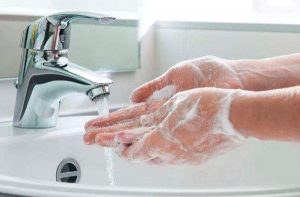 غسل اليد